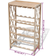 vidaXL 241068 Natural Wine Rack 50x87.5cm