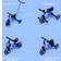 XJD 4 in 1 Kids Tricycles Navy Blue