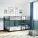 vidaXL Without Mattress Black 75 x 190 cm Steel Bunk Bed 79.5x195 cm