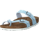 Birkenstock Mayari Vegan Regular Sandalias - Azul/Marrón