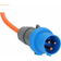 Brennenstuhl H07RN-F 3G2,5 1167650510 Adattatore CEE 16 A 230 V base múltiple 10 m 1 salidas AC Exterior Negro, Azul, Naranja