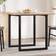 vidaXL 357883 Black Tischbein 73cm