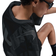 Nike Women's Sportswear Street Oversized Short-Sleeve Graphic Top - Black/Anthracite