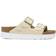 Birkenstock Arizona Flex Platform Nubuck Leather - Ecru