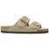 Birkenstock Arizona Shearling Suede Leather - Taupe