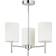 Endon Brio Chrome Pendant Lamp ∅ 49cm