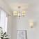 Endon Brio Chrome Pendant Lamp ∅ 49cm