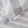 Bianca Check Bed Sheet Grey (90x190cm)
