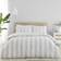 Catherine Lansfield Cove Stripe Duvet Cover Beige, Natural (200x135cm)