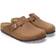 Birkenstock Boston Oiled Leather Clog Shoes - Cognac