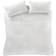 Catherine Lansfield Seersucker Duvet Cover White (220x260cm)