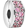 Pandora Pave Clip Charm - Silver/Pink