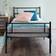 Home Treats Single Metal In With Straight Headboard 90x190cm