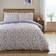 Dunelm Hazel Floral Duvet Cover Multicolour, White (200x137cm)