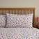 Dunelm Hazel Floral Duvet Cover Multicolour, White (200x137cm)
