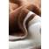 H&M Fringed Bath Towel Brown, White (165x80cm)