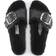 Birkenstock Madrid Big Buckle Shearling Natural Leather Oiled - Black