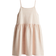 H&M Kjole I Bomuldsjersey - Ferskenrosa/Hvidstribet (1227370008)
