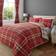 Catherine Lansfield Kelso Duvet Cover Red (200x135cm)