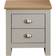 GFW Lancaster Grey Bedside Table 39.5x45cm
