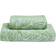 Fusion Floral Bath Towel Green (130x70cm)