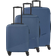 Travelite Bali Suitcase Set of 3 - Blue
