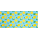 OHS Lemon Print Bath Towel Yellow, Blue (152x71cm)