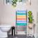 Nicola Spring Deluxe Cotton Turkish Multi Bath Towel White, Multicolour (160.02x89.92cm)