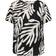 Only Carmakoma Carvika Short Sleeve Top - Noir/Black