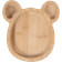 OHS Personalised Bamboo Bear Shaped Serving Tray 3pcs