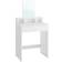 Vasagle RDT103W01 White Dressing Table 40x60cm
