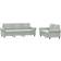 vidaXL Set With Cushions Soffa 212cm 2st 3-sits, 2-sits