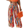 Shein Zivah Women All-Match Casual Leopard Print Pants - Spring/Summer