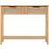 SECONIQUE Corona Natural Console Table 35x90cm