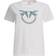 Pinko Love Birds Monogram Logo T-shirt - White