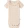 Lil'Atelier Økologisk Bomuld Bodystocking - Pastelpink/Rød