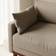 Dunelm Morton Dark Natural Sofa 181cm 3 Seater