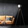 Homcom Industrial Tripod Bronze Floor Lamp 140cm