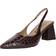 Bianco Slingpumps Maralyn - Merlot/Mørkerød