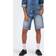 Only Onlmate Reg Baggy Long Shorts DNM N - Blå
