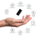 Mini voice-controlled recorder