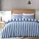 Catherine Lansfield Cove Duvet Cover Blue, White (230x220cm)