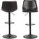 Nordform Oregona Black Bar Stool 110cm