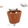 Puky Chaos Wire Basket M 12" Brown