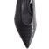 H&M Pointed Slingbacks - Dark Grey/Crocodile Patterned