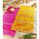 Catherine Lansfield Rainbow Bath Towel Orange, Pink (150x75cm)