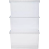 Really Useful Boxes Nesting Box Clear Storage Box 83L 3pcs