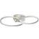 Dunelm Infinity Led Ceiling Flush Light 40cm