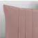 Dunelm Jessa Pintuck Duvet Cover Pink (200x200cm)