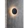 Nordlux Artego Round Black Wall Flush Light 15cm